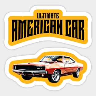 Ultimate American Car Sticker